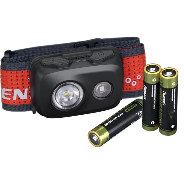 Фото - Фонарь налобный Fenix HL16 AAA Black
